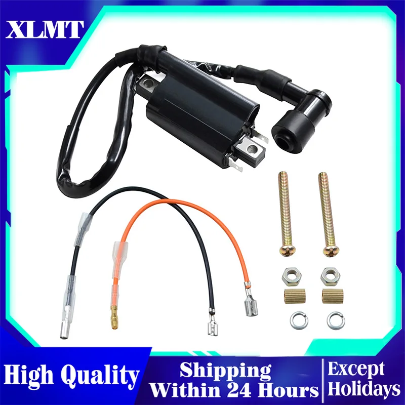 Motorcycle Ignition Coil for Kawasaki KLF300 Bayou 300 1986-2004 ATV KLF 300 High Pressure Coil ATV Quad Dirt Pit Bike