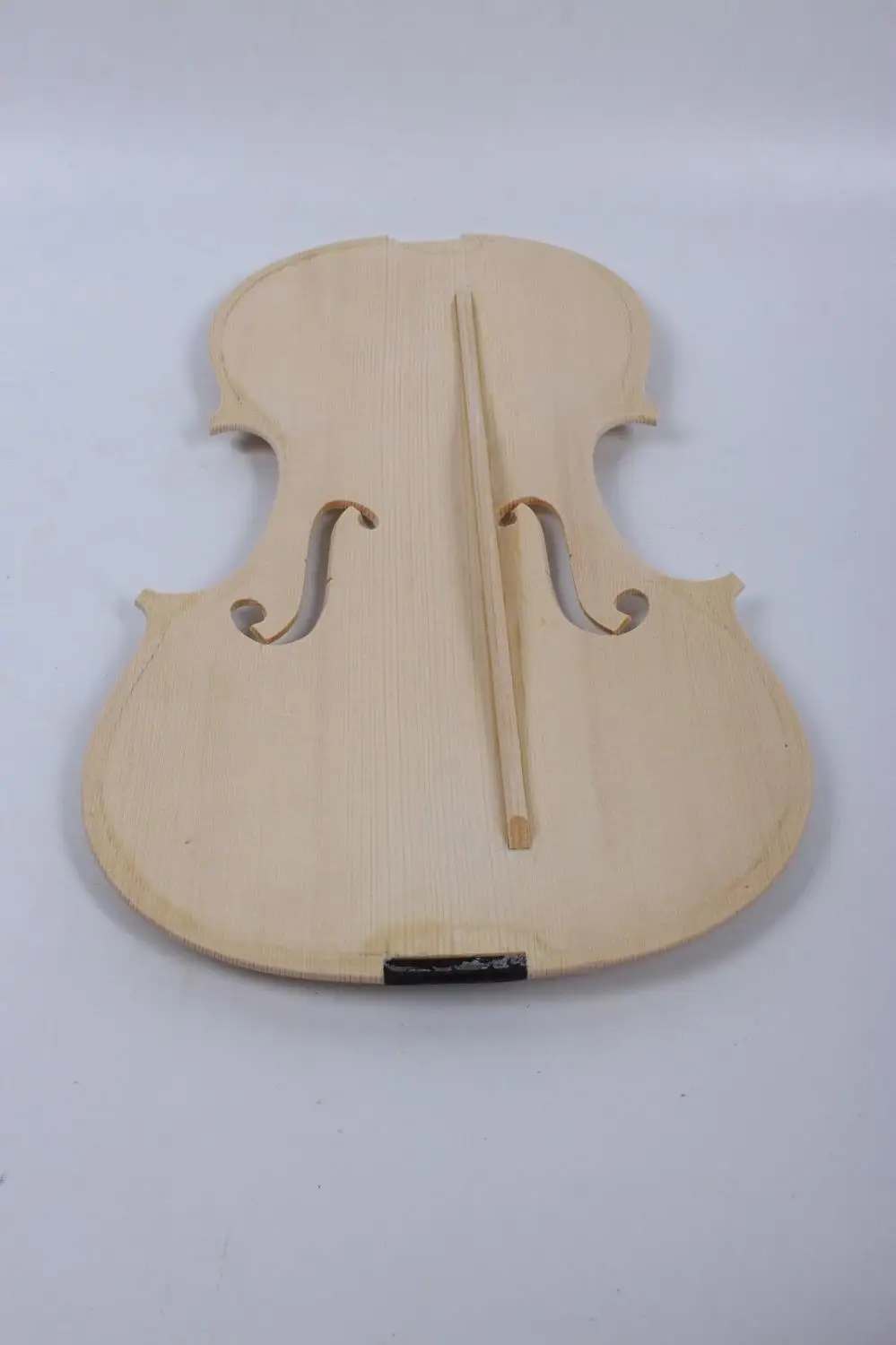 

One Unfinished Violin Top 4/4 Russian Spruce Hand made Violin Accessories