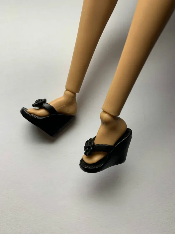 New styles Doll shoes high heel boots accessories flat shoes toy shoes for your 1/6 BB dolls A199