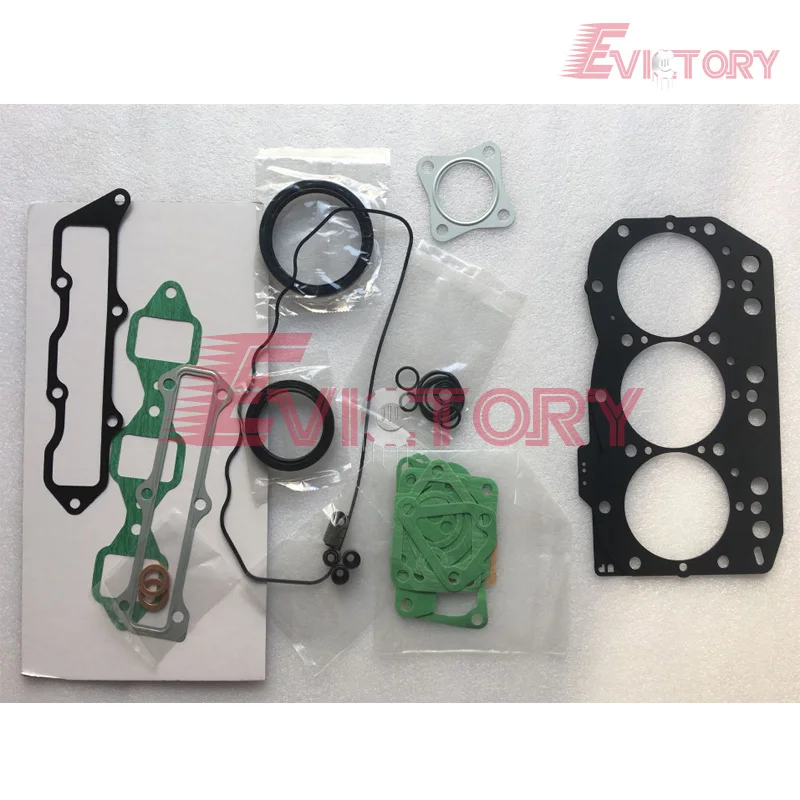 for Yanmar 3TNV82 3TNV82A engine overhaul rebuild kit + conrod water oil pump VALVE