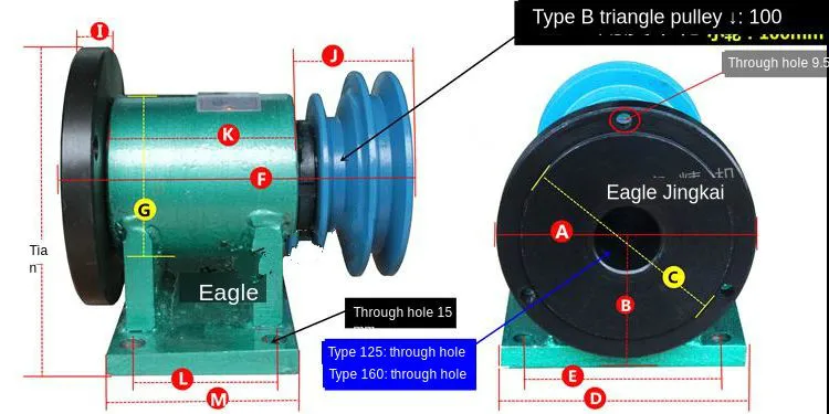 Lathe Spindle Assembly with Flange Connection Plate Transition Plate 80/125/160/200 Spindle Three-jaw Four-jaw Chuck