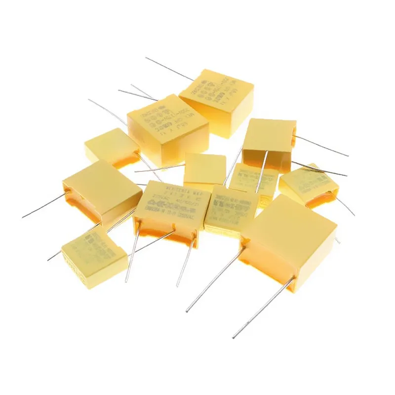 10pcs X2 Safety capacitor 10mm 275VAC 275V 0.01UF 0.022UF 0.033UF 0.047UF 0.1UF 0.15UF 0.22UF 0.33UF 0.47UF Polypropylene film