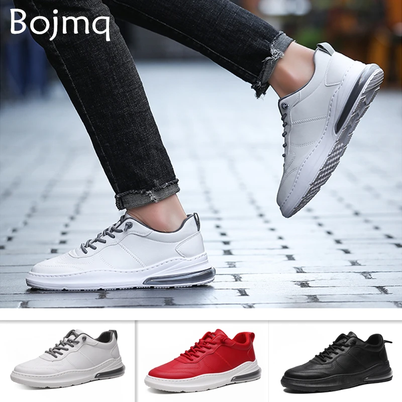 

Tenis Masculino Tennis Shoes for Men 2020 New Leather Sneakers Lace Up Jogging Shoes Athletic Footwear Breathable Tenis Hombre