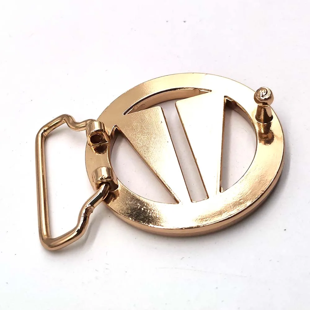 High quality zinc Alloy Brand Luxury Men's Belt Buckle Men pin Buckle Brand Designer Leather  Waistband Buckles No Belt 3.5cm image 4
