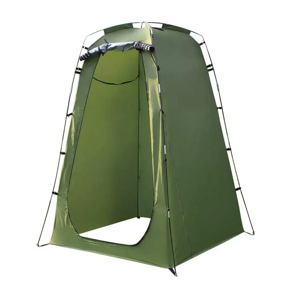 High Quality Portable Shower Toilet Tent Camping Tents Outdoor Waterproof Change Bath Room Sun Shelter Open Up Tent