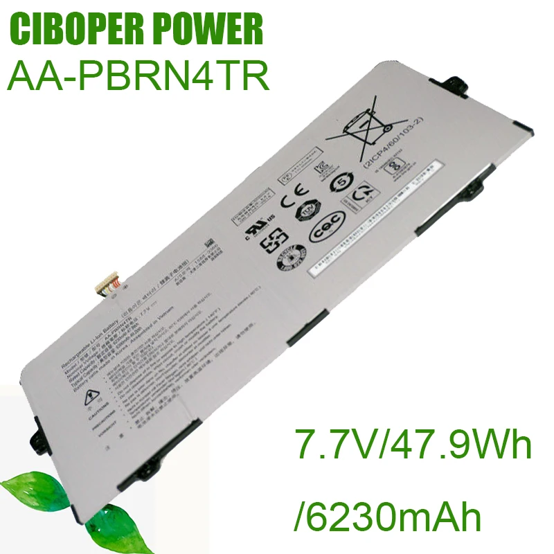 

CP Genuine Laptop Battery AA-PBRN4TR 7.7V/47.9Wh/ 6230mAh 2ICP4/60/103-2 For XE930QCA Galaxy Chromebook Tablet