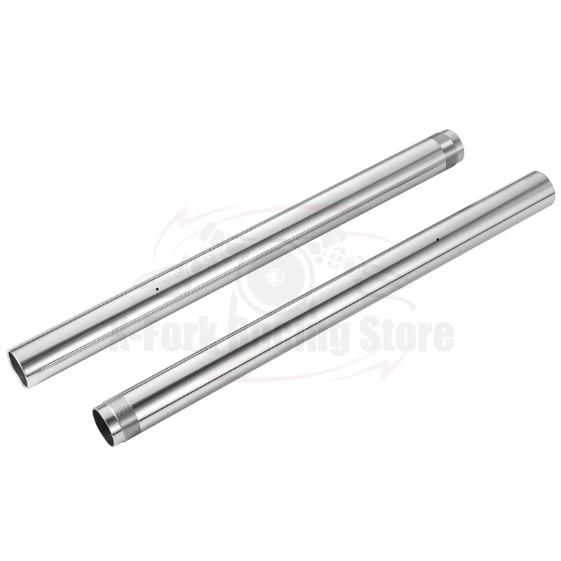 Front Fork Inner Tubes Pipes Silver Pair For SUZUKI GSX-R600 GSX-R750 2006-2007 41x535mm 51110-01H00-00 51120-01H00-00 GSXR 600