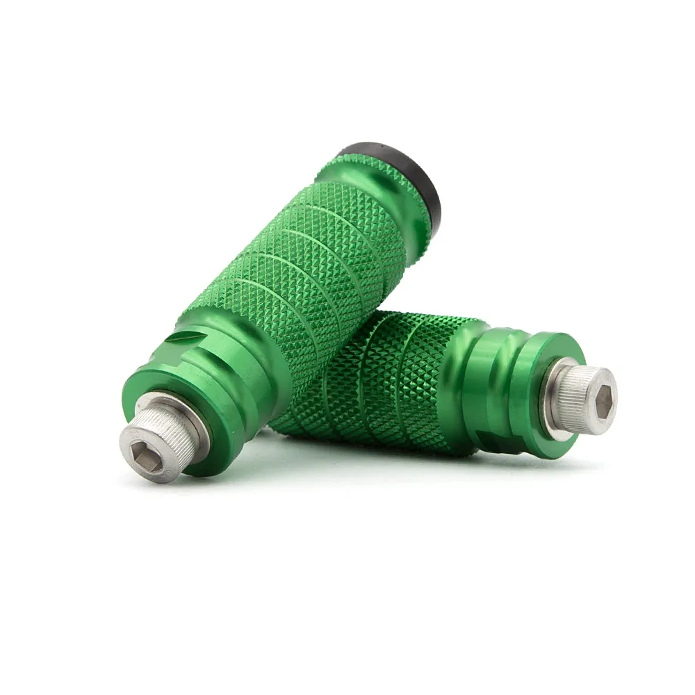 Footrest Universal Motorcycle Pegs Footrests Motorbike Footrest Foot Steps Motorcycle For Kawasaki Ninja 300 250 Z1000 Z750 ZX6R