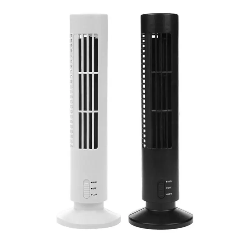 Creative Mini Usb Verticale Bladeless Airconditioner Handheld Draagbare Koeler Desktop Stille Koeltoren Fan Home Office N58D