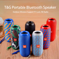 Bluetooth Speaker Outdoor Speaker Support AUX TF USB Subwoofer Stereo Loudspeaker Wireless Bass Column Waterproof 20w 2 ( 2.0 )