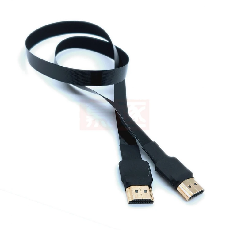 FPV HD-compatible 90 degree adapter 5cm silicone sleeve to protect FPC ribbon flat HDTV cable spacing 20 pin plug connector