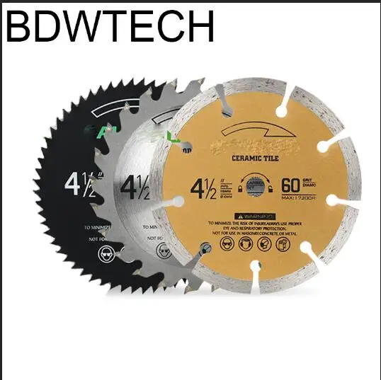 BDWTECH  115MM  saw blade for  BTC02 and BT526 Circular Saw