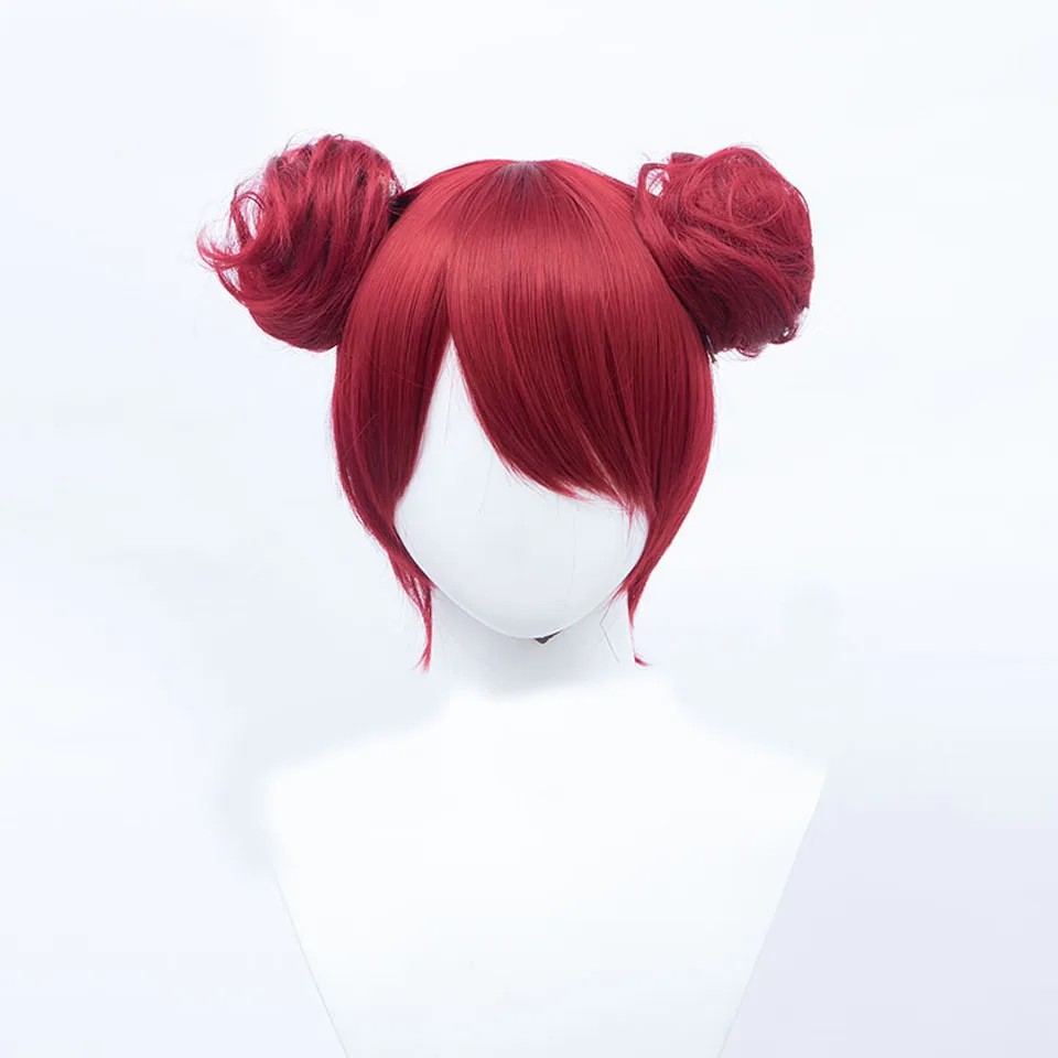 AOSIWIG-Chignon Synthétique Courte Bouclée pour Femme, Accessoires Cosplay, Épingle à Cheveux, 23 Couleurs