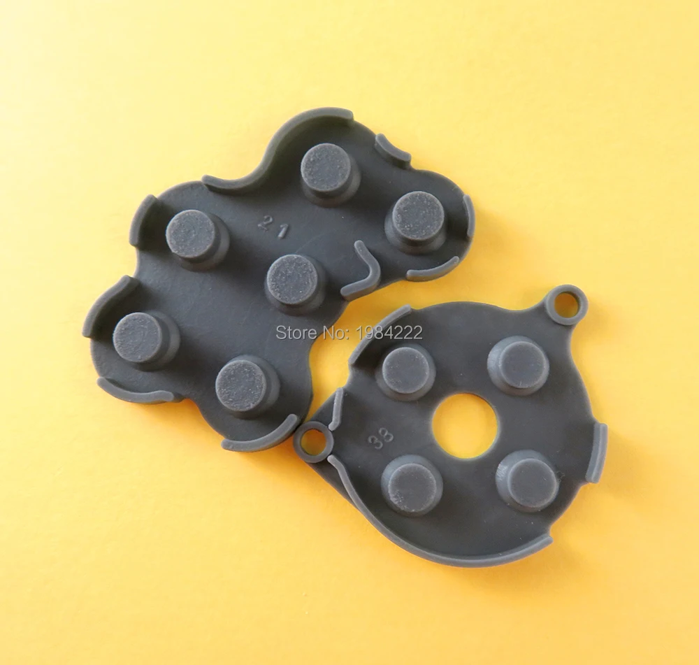 50Sets Repair Controller Conductive Silicone Rubber Buttons Contact Pad ABXY For XBOX GEN 1ST