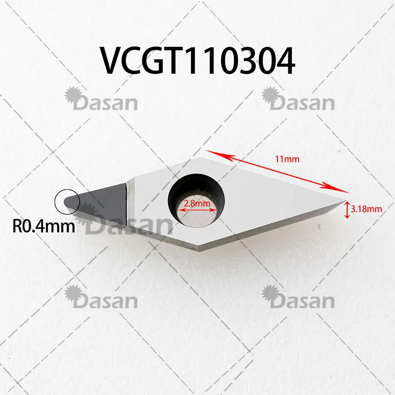 10 шт. PCD Токарные Вставки VCGT110304 08 PCD PCBN алмазные вставки карбидные фрезерные Вставки CNC вставка