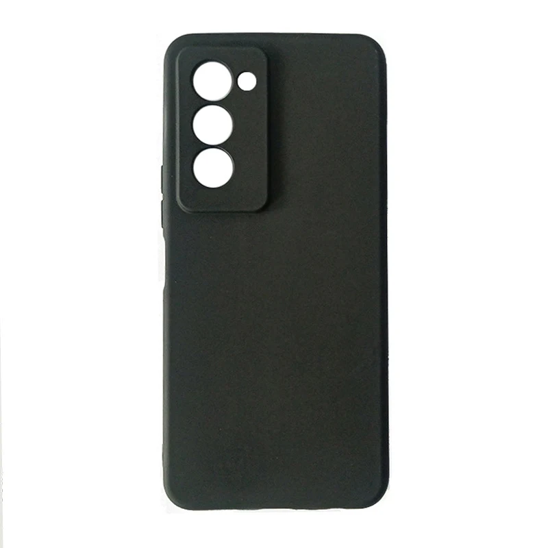 Black Soft Silicone Funda for Tecno Camon 18 Premier Case Soft TPU Good Quality Coque For Tecno Camon 18P 18 Phone Cover