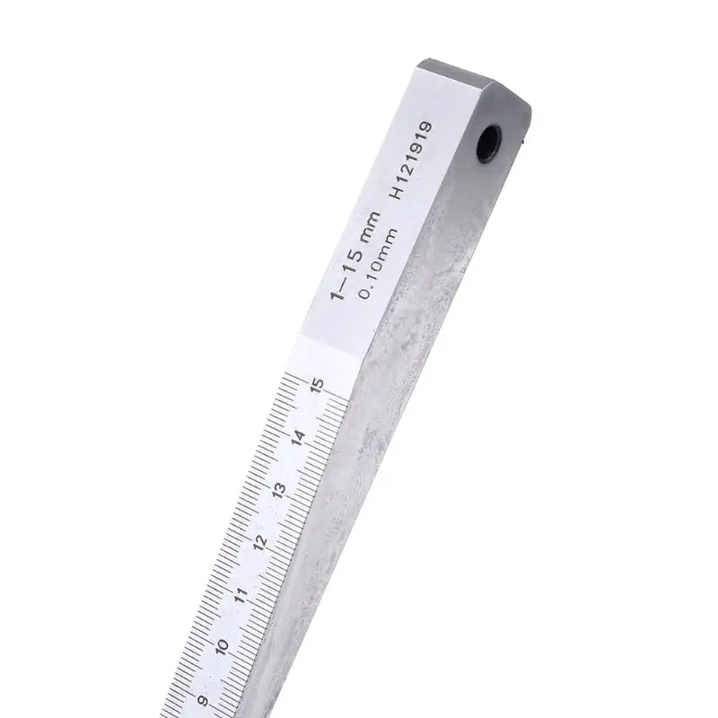 2024 New Taper Gauge Welding Feeler Wedge Gauge Hole Measure Tool 1-15mm 0.5-10mm 0.4-6mm