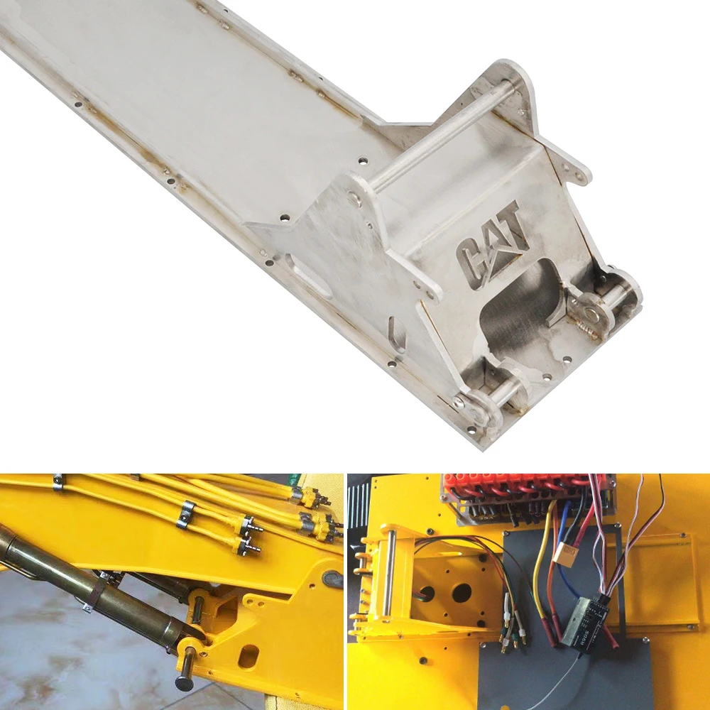 Excavator Arm Stainless Steel Fixing Frame For 1/12 1:14 RC Hydraulic Excavator Chassis Parts