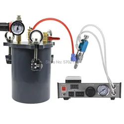 Auto Glue Dispenser Solder Paste 220V 110V Large capacity glue bucket Liquid Controller Dropper Fluid dispenser