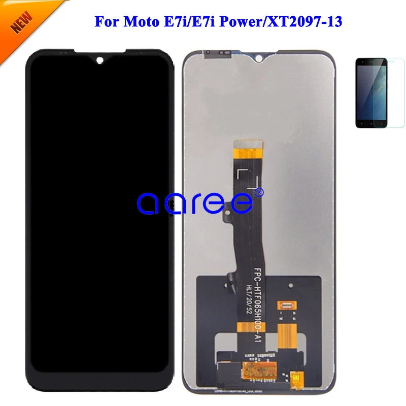 Tested Original LCD Screen For Moto E7i LCD Display For Moto E7i Power Display LCD Screen Touch Digitizer Assembly