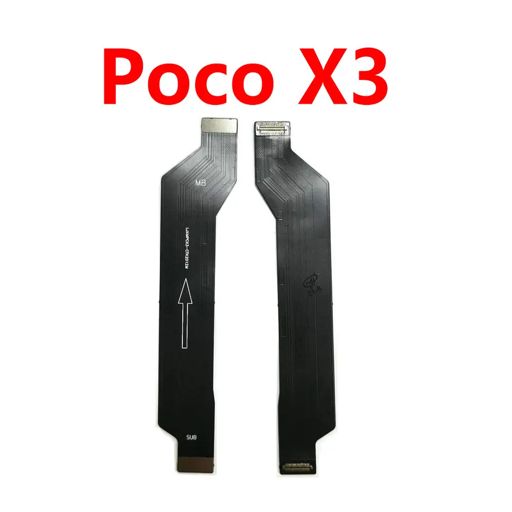 

Для Xiaomi POCO X3 NFC коннектор материнской платы USB зарядка материнской платы ЖК-дисплей материнской платы гибкий кабель