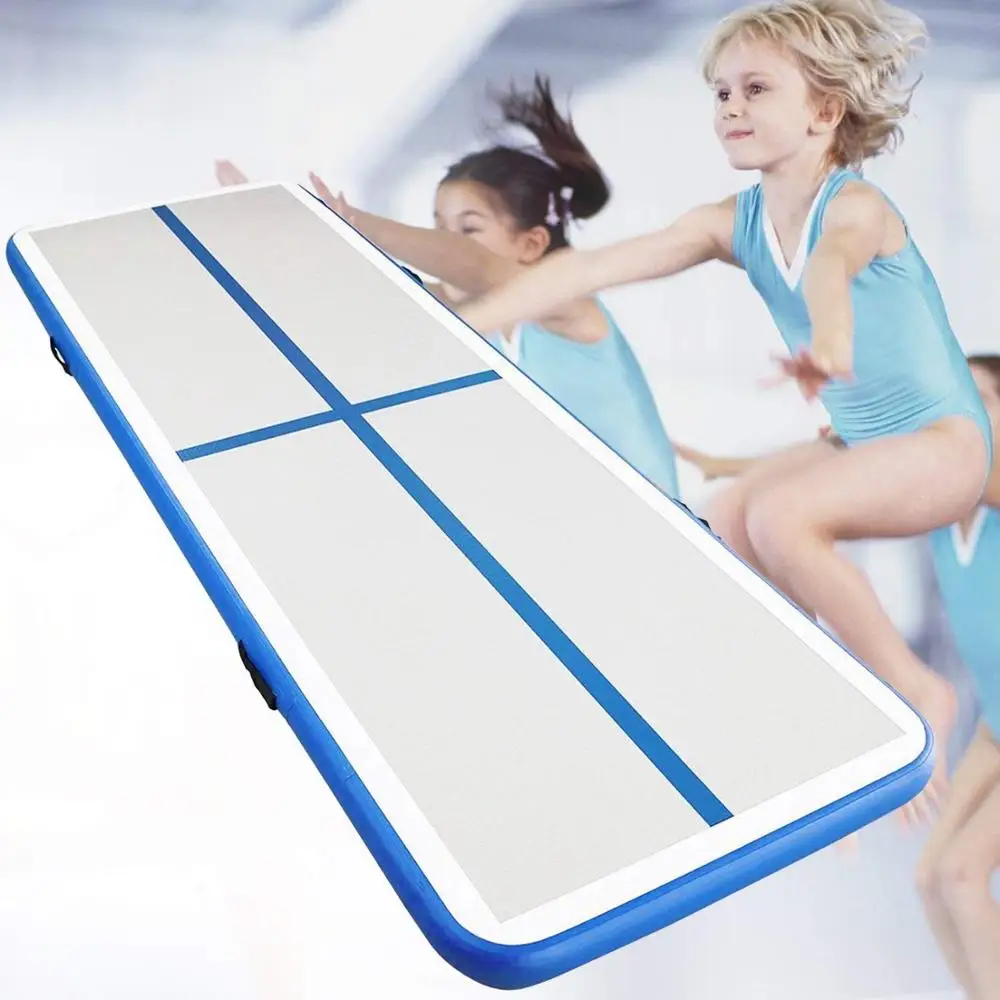 

Air Track mat Inflatable Gymnastics airtrack with Electric Air Pump for Practice Gymnastics Tumbling Home Floor safty mat(5m