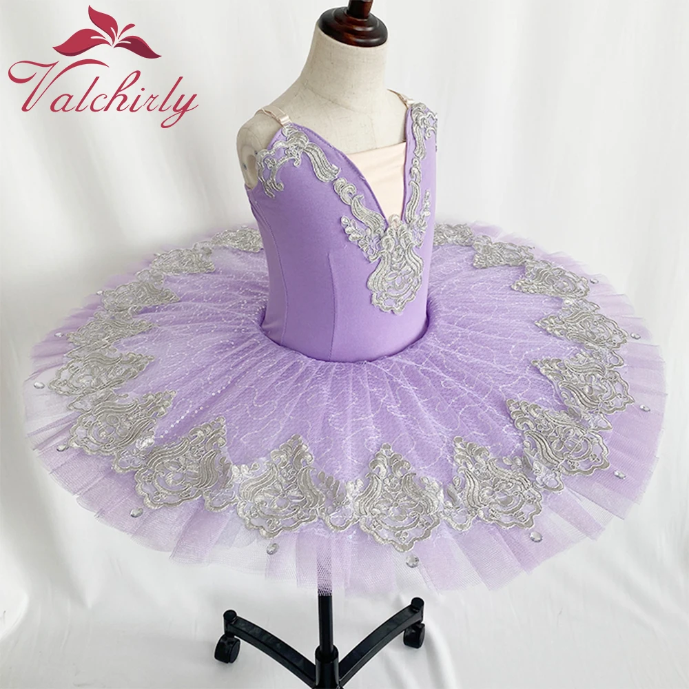 NEW Light Blue Platter Pancake Tutu Ballerina Party Dress for Girls