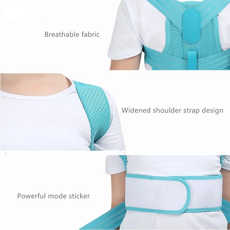 Corrector de postura de espalda para niños y adolescentes, corsé ortopédico, hombro, cintura Lumbar, soporte de corrección, enderezar el cinturón