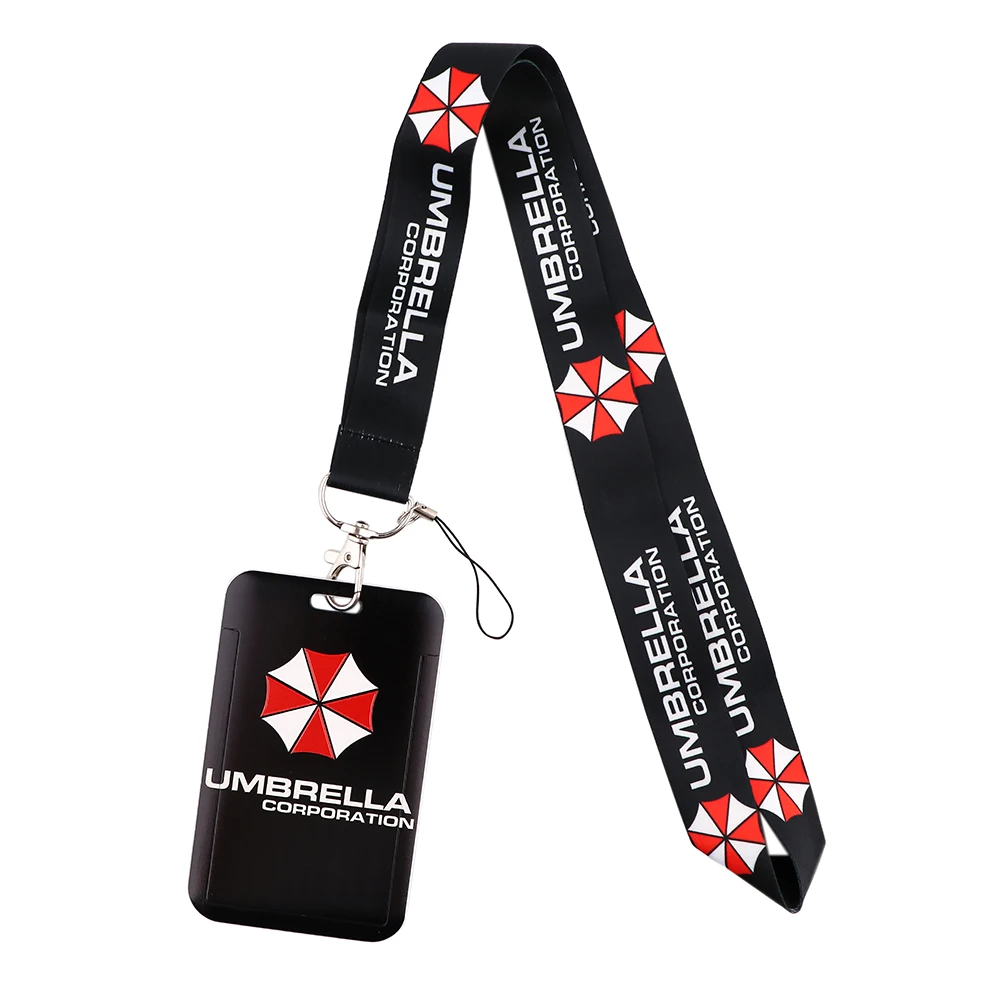 JY537 Umbrella Movie Lanyard For Keys Chain ID Card Cover Pass Mobile Phone Charm Badge Holder Key Neck Straps Accessories