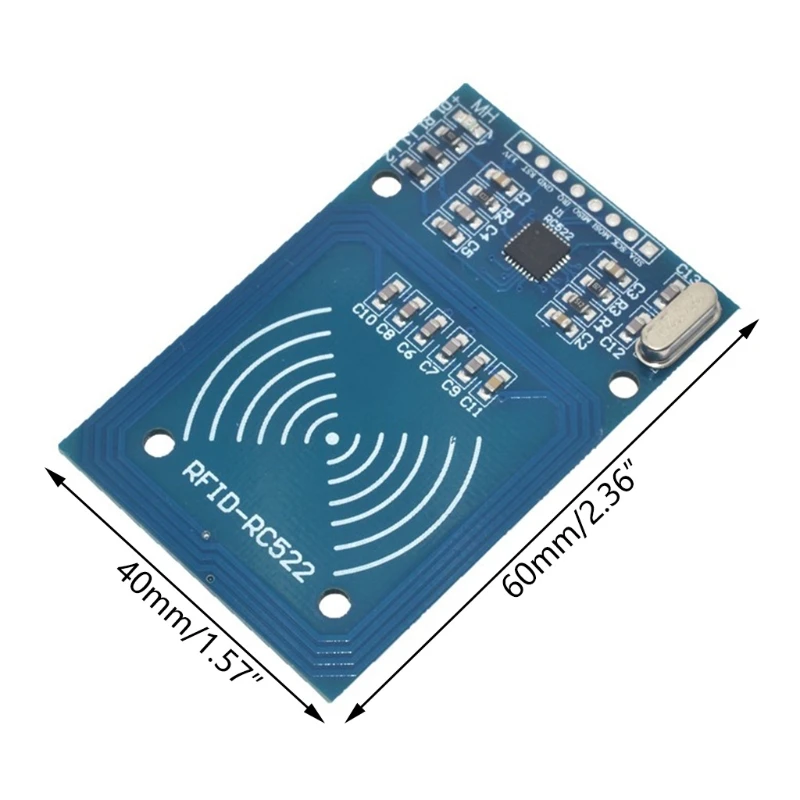 Erweiterte RFID-RC522 Kit RFID-RC522 Reader Modul mit S-50 Weiße Karte Schlüssel Ring Kompatibel mit Arduinos Raspberry-Pi