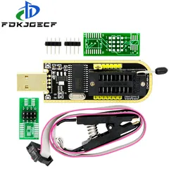 CH341A 24 25 Series EEPROM Flash BIOS USB Programmer Module + SOIC8 SOP8 Test Clip For EEPROM 93CXX / 25CXX / 24CXX DIY KIT