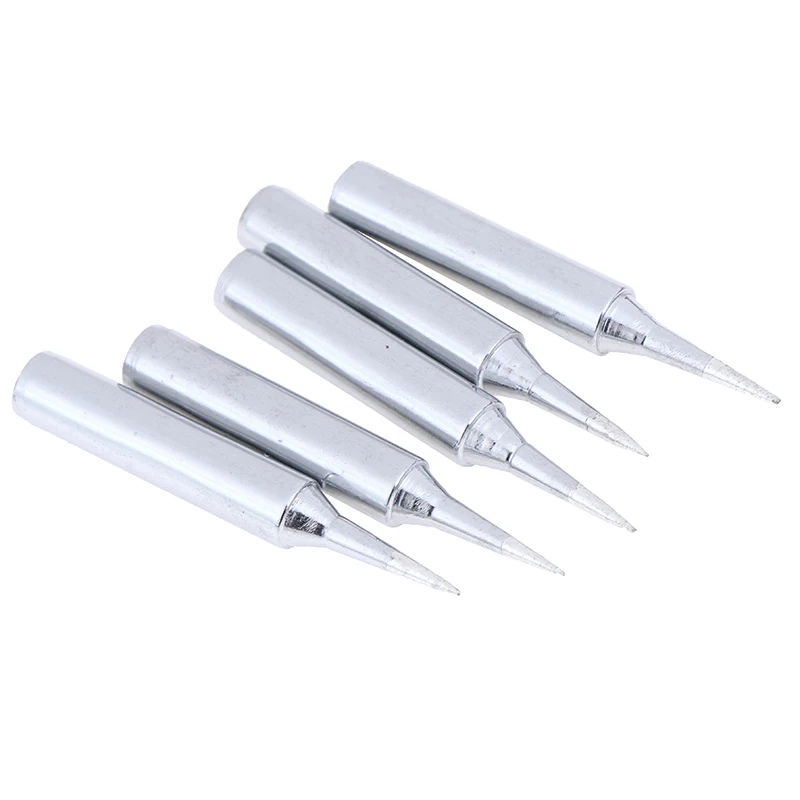 5 Pieces DIY 900m-T-I Welding Tool Lead-Free Solder Iron Head Tips Replacement Soldering Bit Welding Tool For Rework