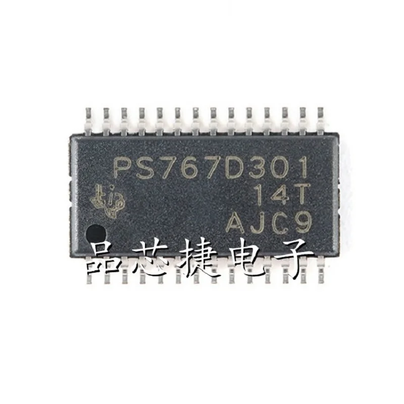 

10pcs/Lot TPS767D301PWPR Marking PS767D301 HTSSOP-28 DUAL-OUTPUT LOW-DROPOUT VOLTAGE REGULATORS