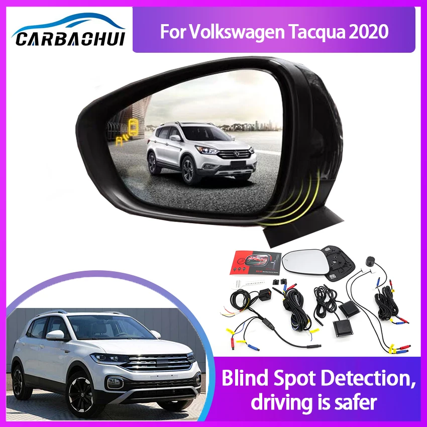 Car BSA BSM BSD for Volkswagen VW Tacqua 2020 Blind Spot Radar Detection System Microwave Sensor Driving Reversing Radar Sensor