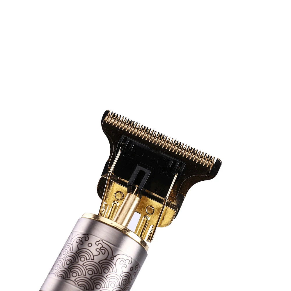 Chuyên Nghiệp USB Có Thể Sạc Điện Cắt Tóc Máy Cắt Cỏ Tông Đơ Cắt BeardShaver Kiểu Tóc Cắt Tóc Máy Cắt Nam Di Động Nhỏ