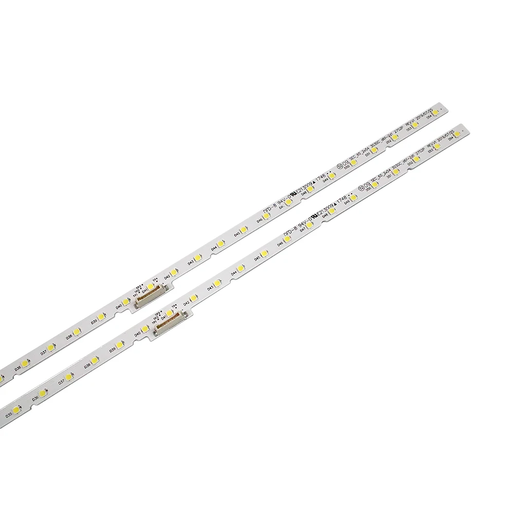 Bande de rétroéclairage LED 54LED pour Samsung, UN65MU6290VXZA UN65MU6 gain BN96-44814A SEC 65 2X54 3030C FL68payée ity 80 D6T-2D1 27S2P 10 pièces/lot