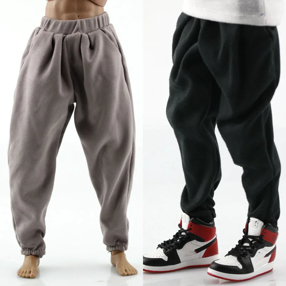 

Модель одежды в масштабе 1/6, штаны, Свободные повседневные штаны в стиле хип-хоп, штаны с репой для близких ног, экшн-фигурка 12 дюймов