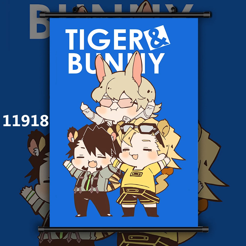 TIGER & BUNNY Ivan Karelin Kaburagi T. Kotetsu Anime Posters Canvas Painting Wall Decor Posters Wall Art Picture Home Decoration