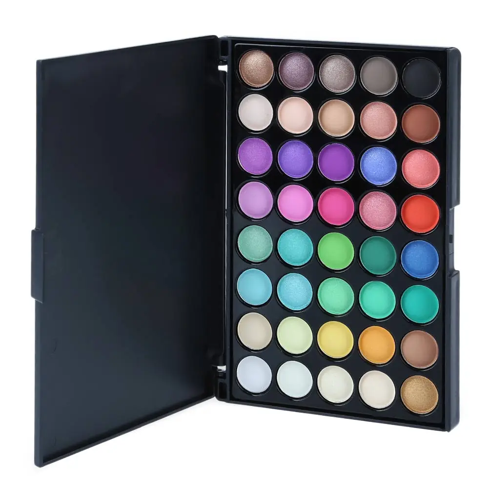 40 Color Shimmer Glitter Eye Shadow Palette Waterproof Cosmetic Profissional Matte Eyeshadow Cream Makeup Palette