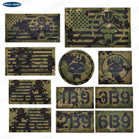 Seal Team Infrared IR patch Navy Seals Patches CP camo Reflective Badge