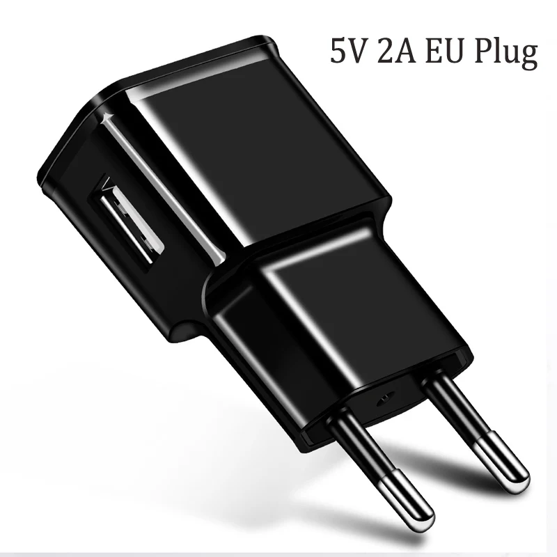 10Pcs/lot Travel Wall Charger 5V 2A Universal Phone Adapter For Samsung A10 A31 A41 A51 A71 A5 A7 2017 J3 J5 J7 2016 USB Charger