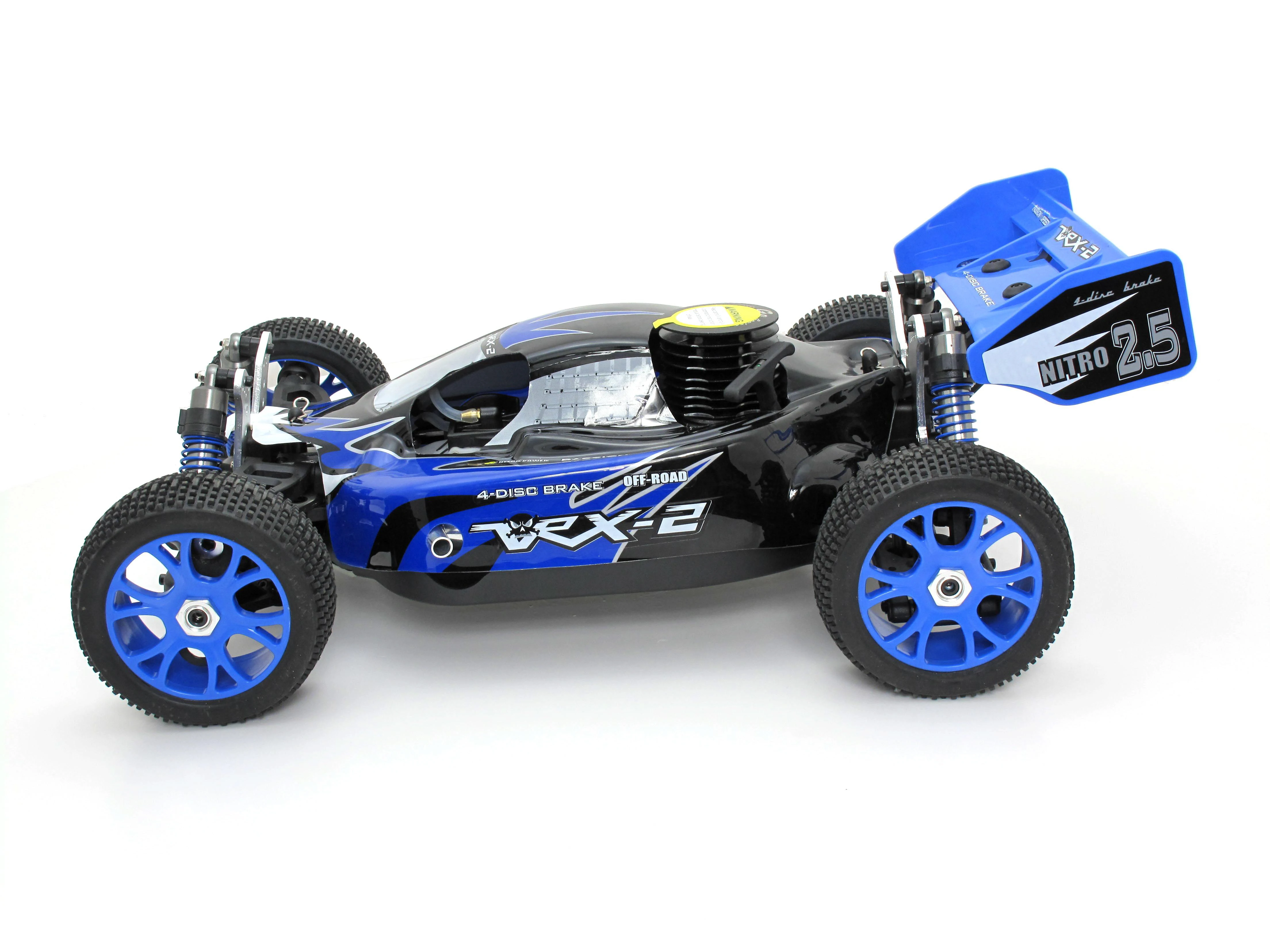 VRX RH802 1/8 Scale 4WD Nitro RTR Off-Road Buggy High Speed 2.4GHz RC Car (With Force.21 Methanol Engine) With Remote Control