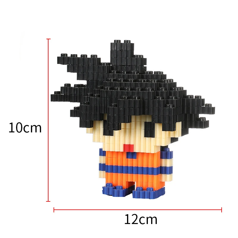 One Piece Miniature Small Particle Building Blocks Assembled Toys Creative Luffy Joe Ba Sorong Jigsaw Toys