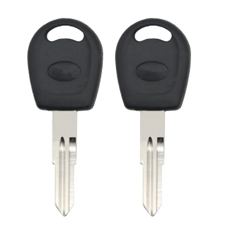 5PCS Replacement Transponder Key Shell Case For Chery A3 QQ QQ3 QQ6 Cowin Uncut Blade FOB Key Cover Blank With Logo