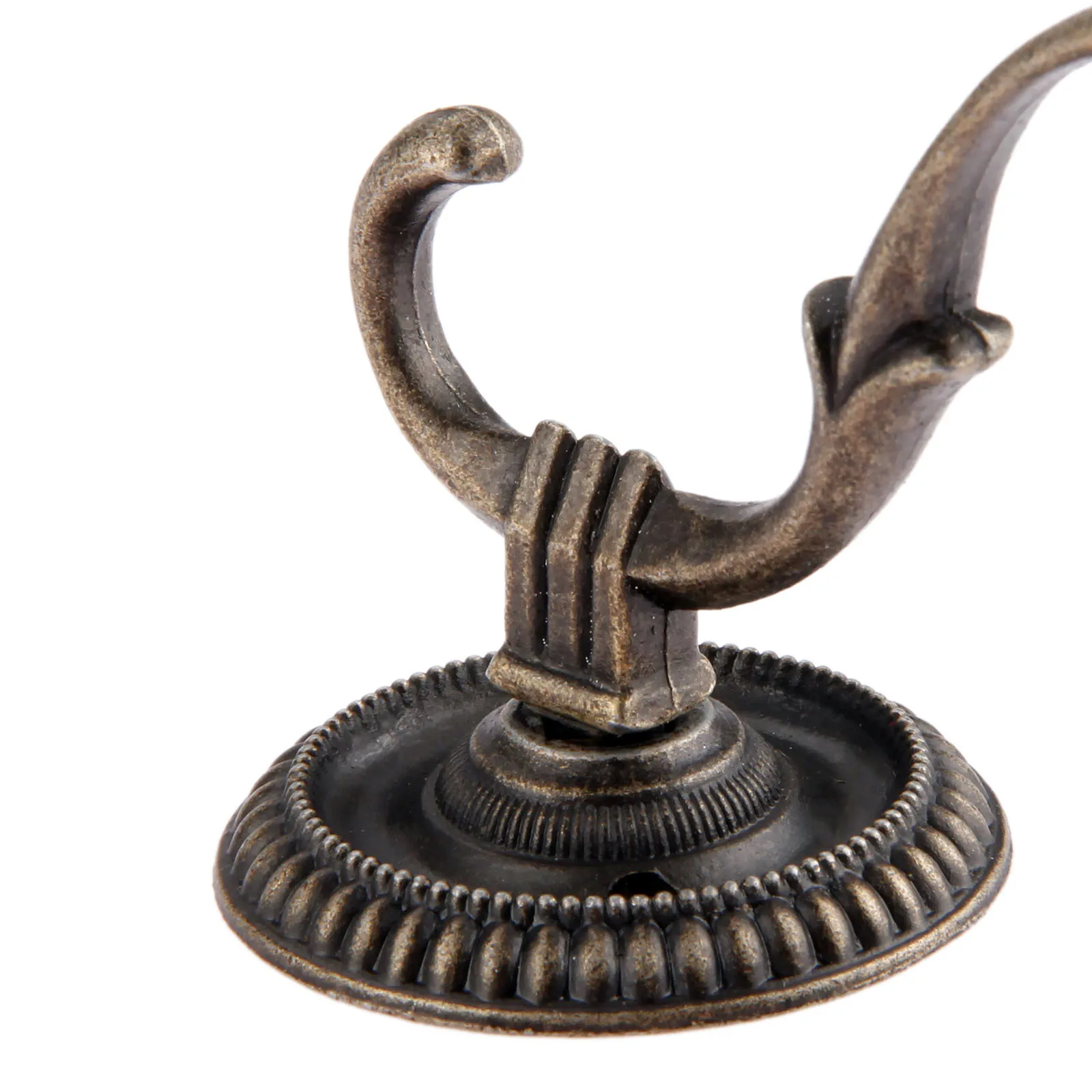 Antigos ganchos de porta do vintage parede cabide chapéus de banheiro saco casaco parede ganchos para caixa de jóias de madeira hardware móveis 75x44mm
