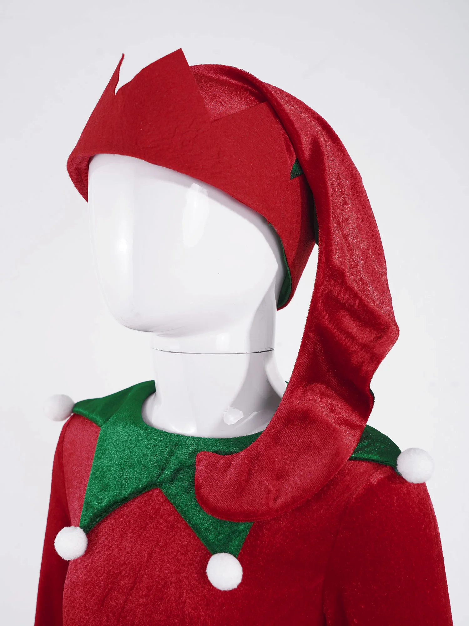 Traje de natal elf para crianças roupa de ano novo meninas meninos papai noel cosplay natal conjunto inteiro