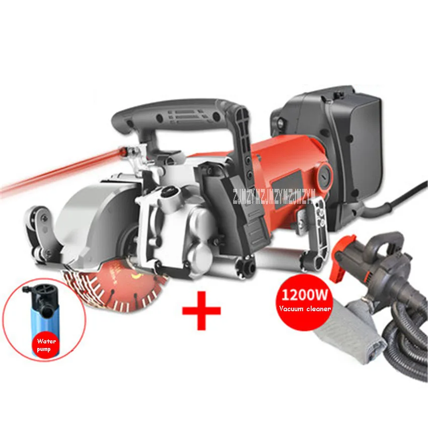 Điện Rãnh Cắt Tường Làm Khe Máy Chống Thấm Nước Tự Động Bê Tông Loại-8808 110 V/220 V 5900W