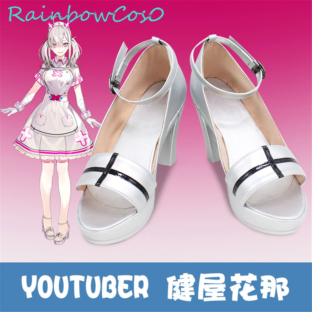 

Rainbow Society vtuber Virtual YouTuber sukosuko sukoya Cosplay Shoes Boots Game Anime Halloween RainbowCos0 W1485