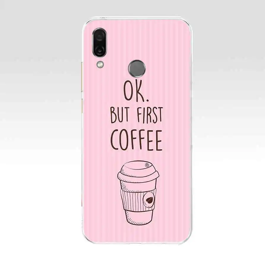 For Huawei P Smart Z Case Cover Soft Silicone Phone Case  For Huawei P Smart Z STK-LX1 PSmartZ Case Back Cover