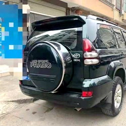 ABS Plastic Unpainted Primer Rear Trunk Wing Roof Spoiler For Toyota Land Cruiser Prado FJ120 4000 2700 Spoiler 2003-2009